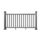 Rampe de balcon en composite et aluminimum - Gris