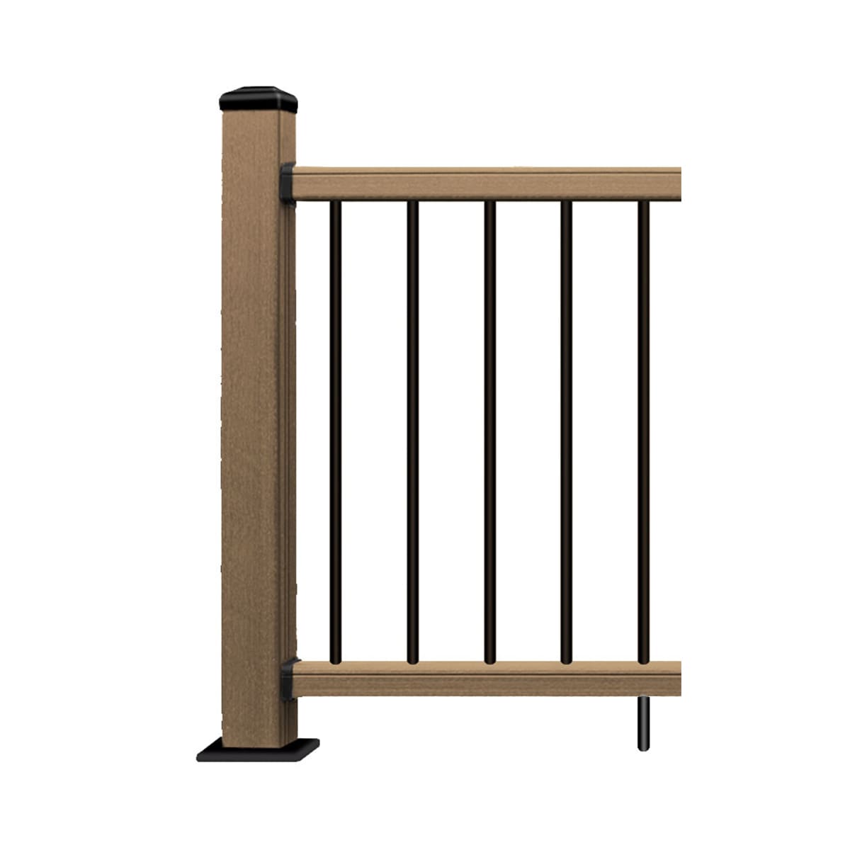 Poteau de balcon en composite