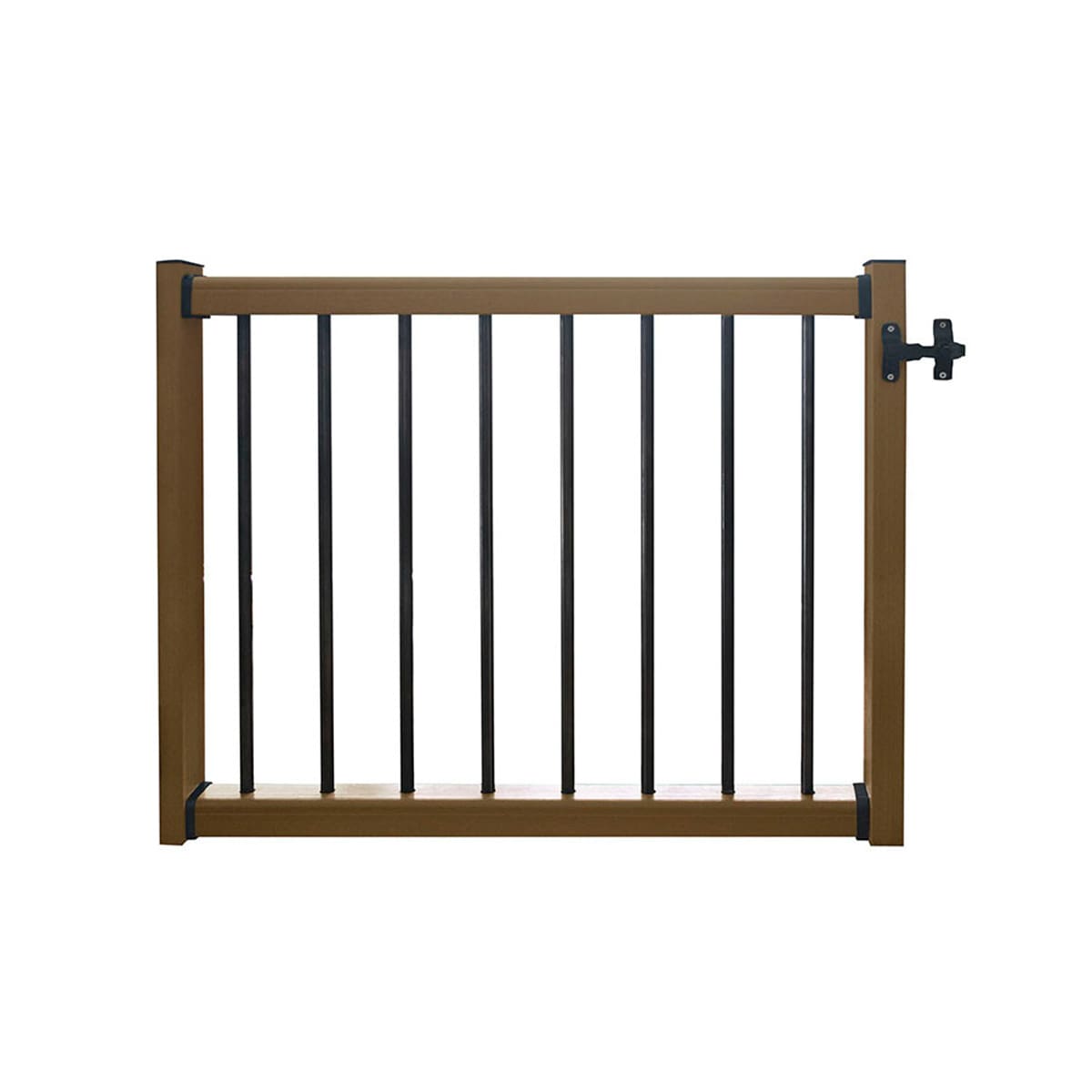 Barrière de rampe en composite - Teck