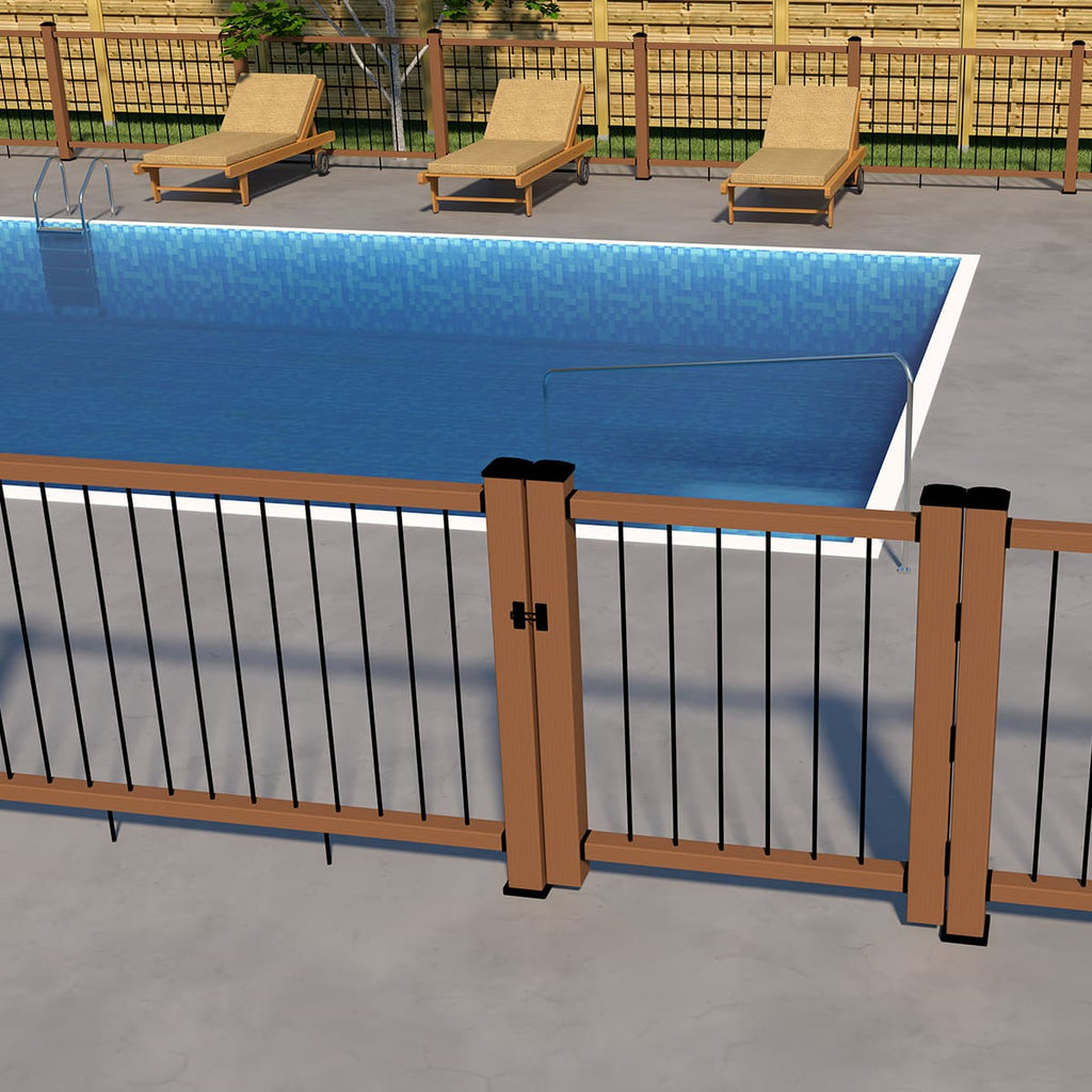 Composite Ramp Barrier - Teak