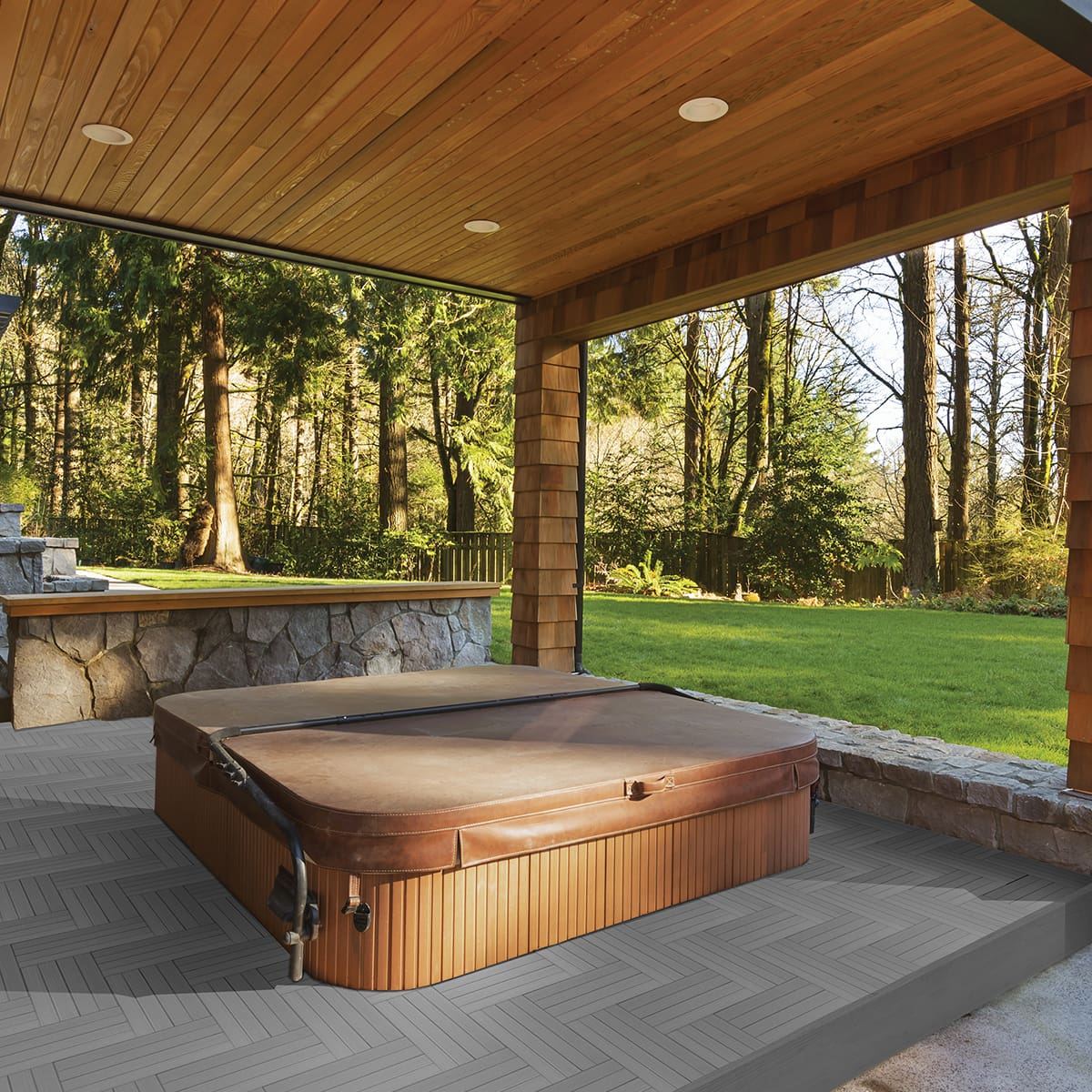 Patio Composite Tile - 12 x 24 in.