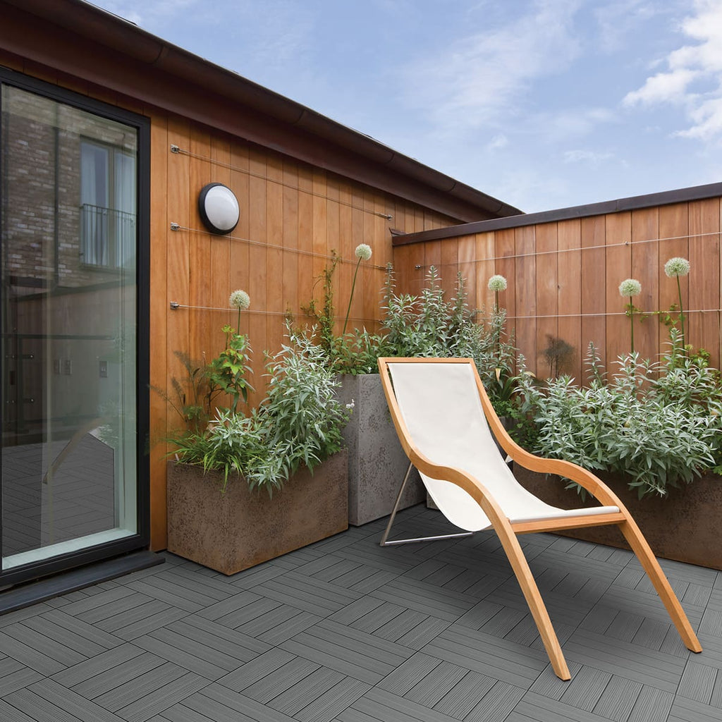 Tuile de terrasse en composite - 12 x 12 po