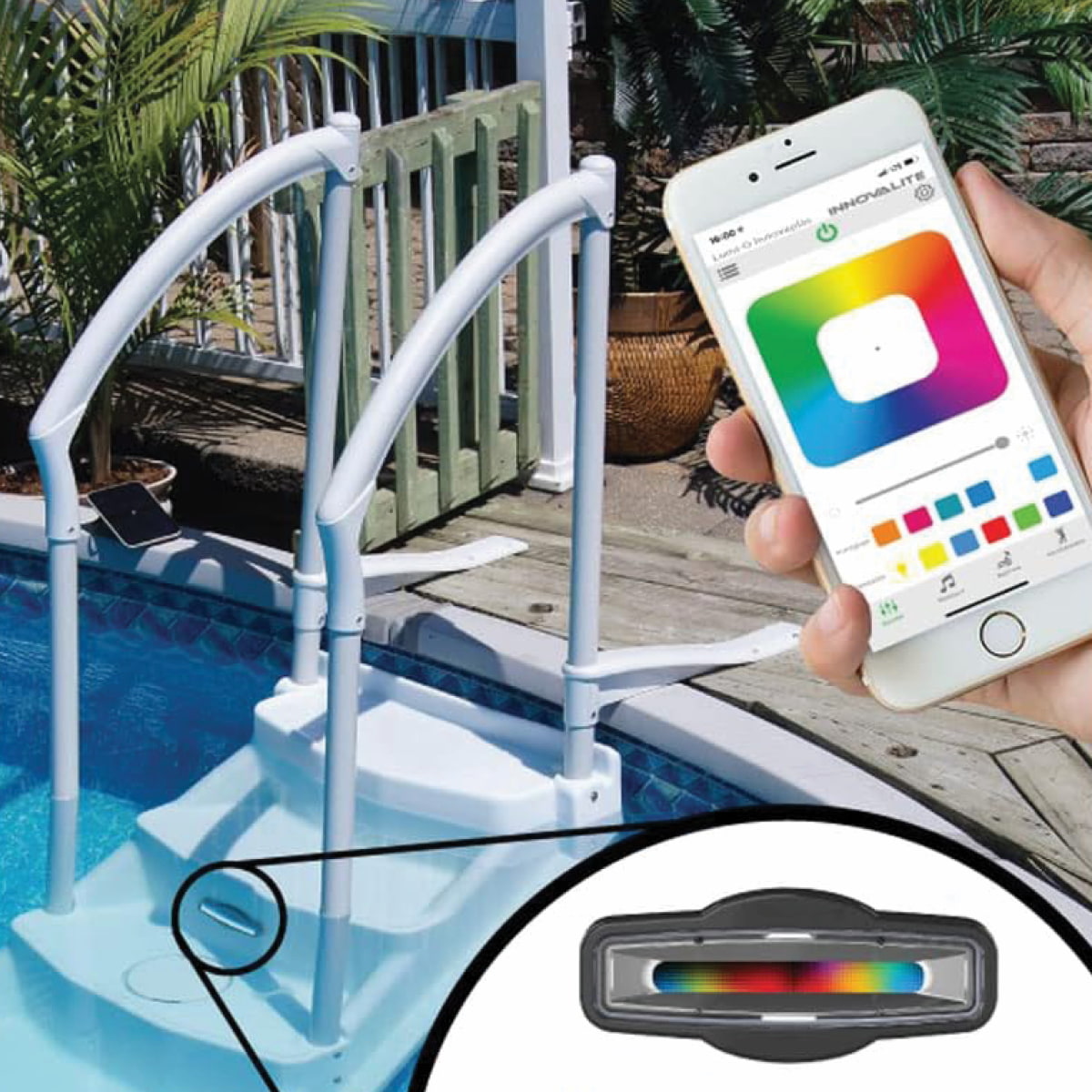 Above Ground Step Light