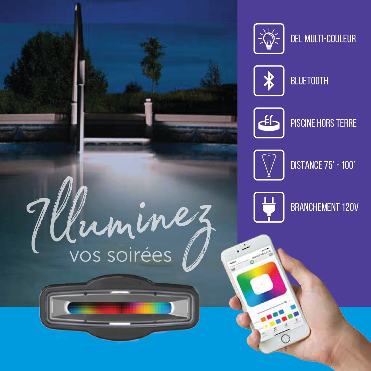 Above Ground Step Light