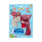 Machine à bulles dino rouge et dauphin bleu