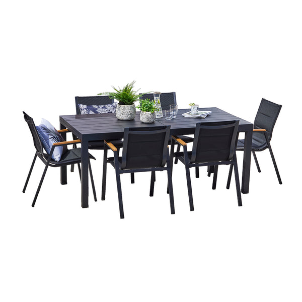 Madeira Outdoor Dining Set - Extendable Table | Club Piscine