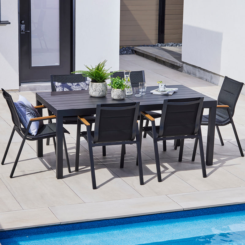 Ensemble à dîner extérieur Madeira - Table extensible