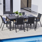 Table à manger extérieure extensible Madeira