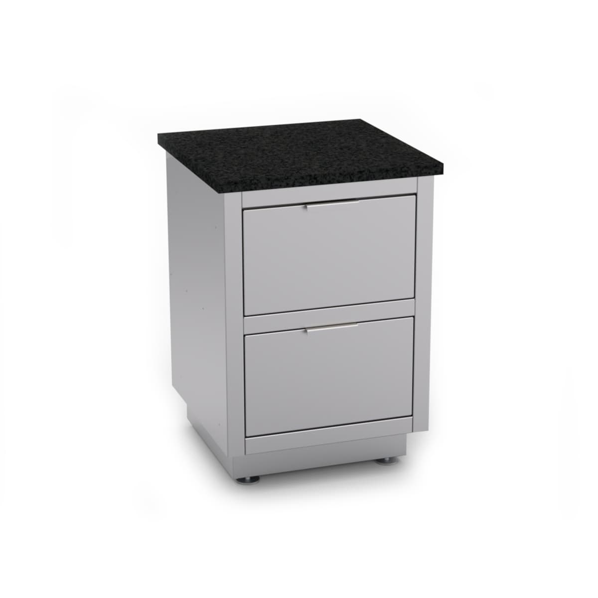 Module de cuisine extérieure avec 2 tiroirs