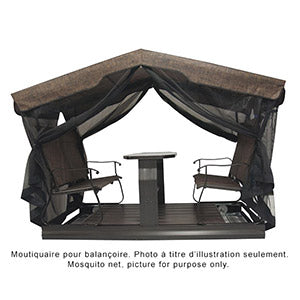 Moustiquaire pour balançoire San Pedro en nylon