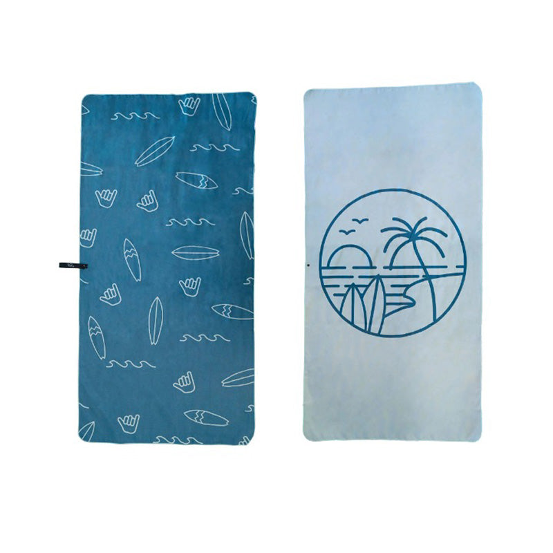 Surf Reversible Microfiber Beach Towel