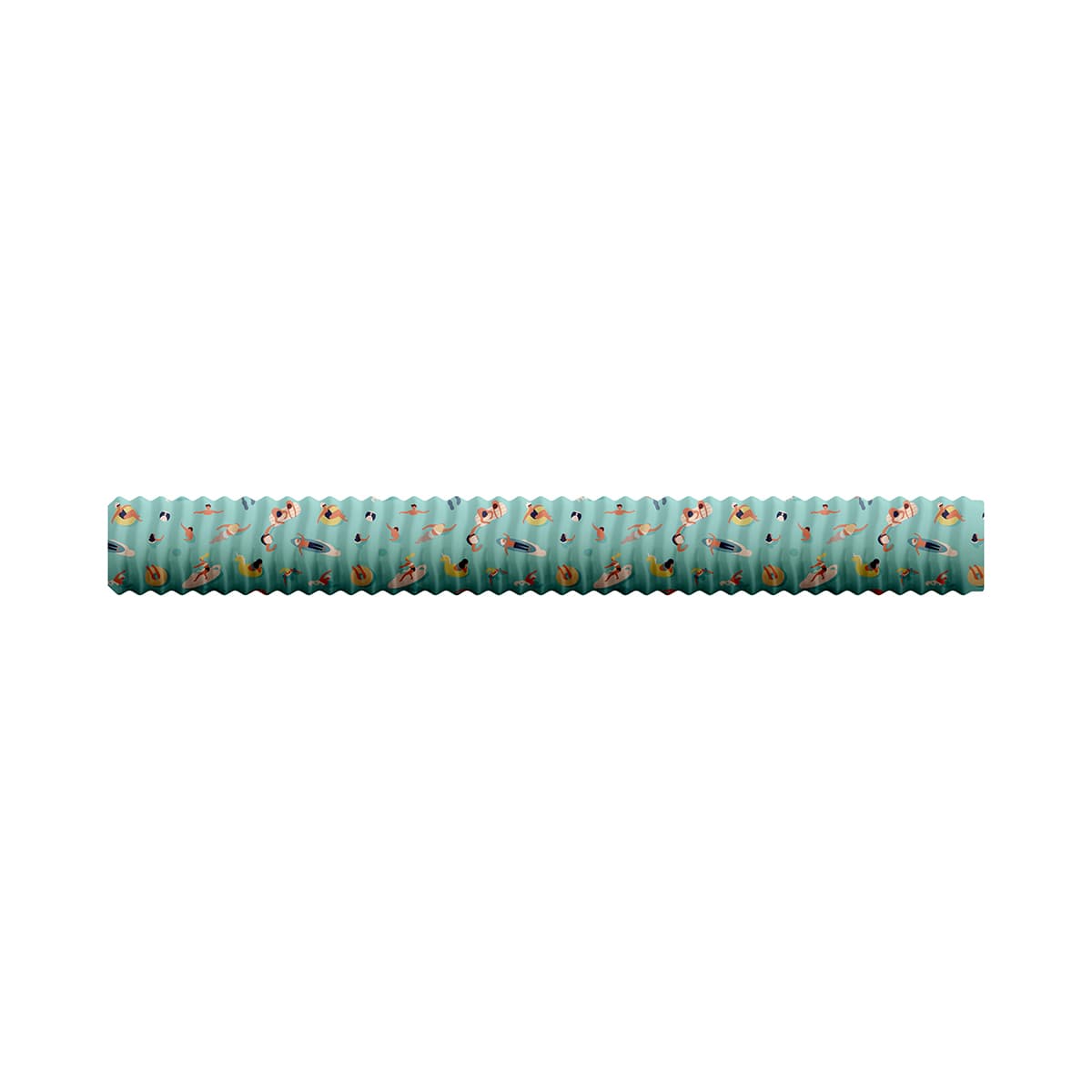 Nouilles de piscine - Pastèque/Feuillage/Baignade/Azure
