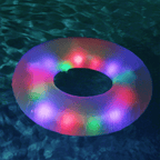 Light Inflatable Pool Ring