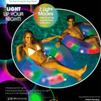 Light Inflatable Pool Ring