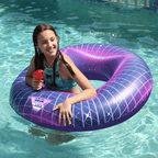 Aqua Master Inflatable Pool Ring with Squirt Gun