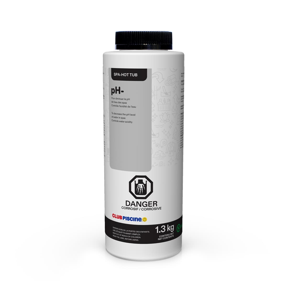 pH- Decreases pH - 1.3 kg