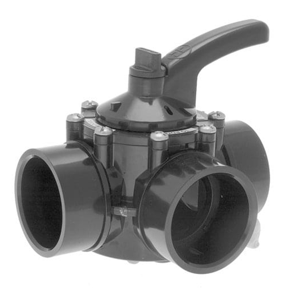 3-Port Ball Valve - 2 x 2.5 in.