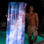Illuminated Galaxy Pool Mattress