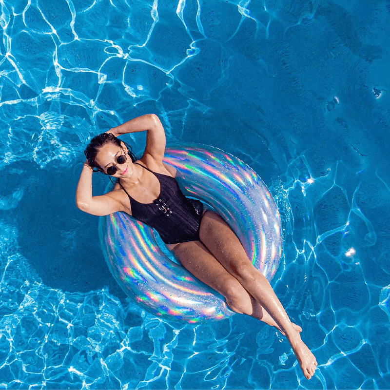 Holographic Inflatable Pool Ring