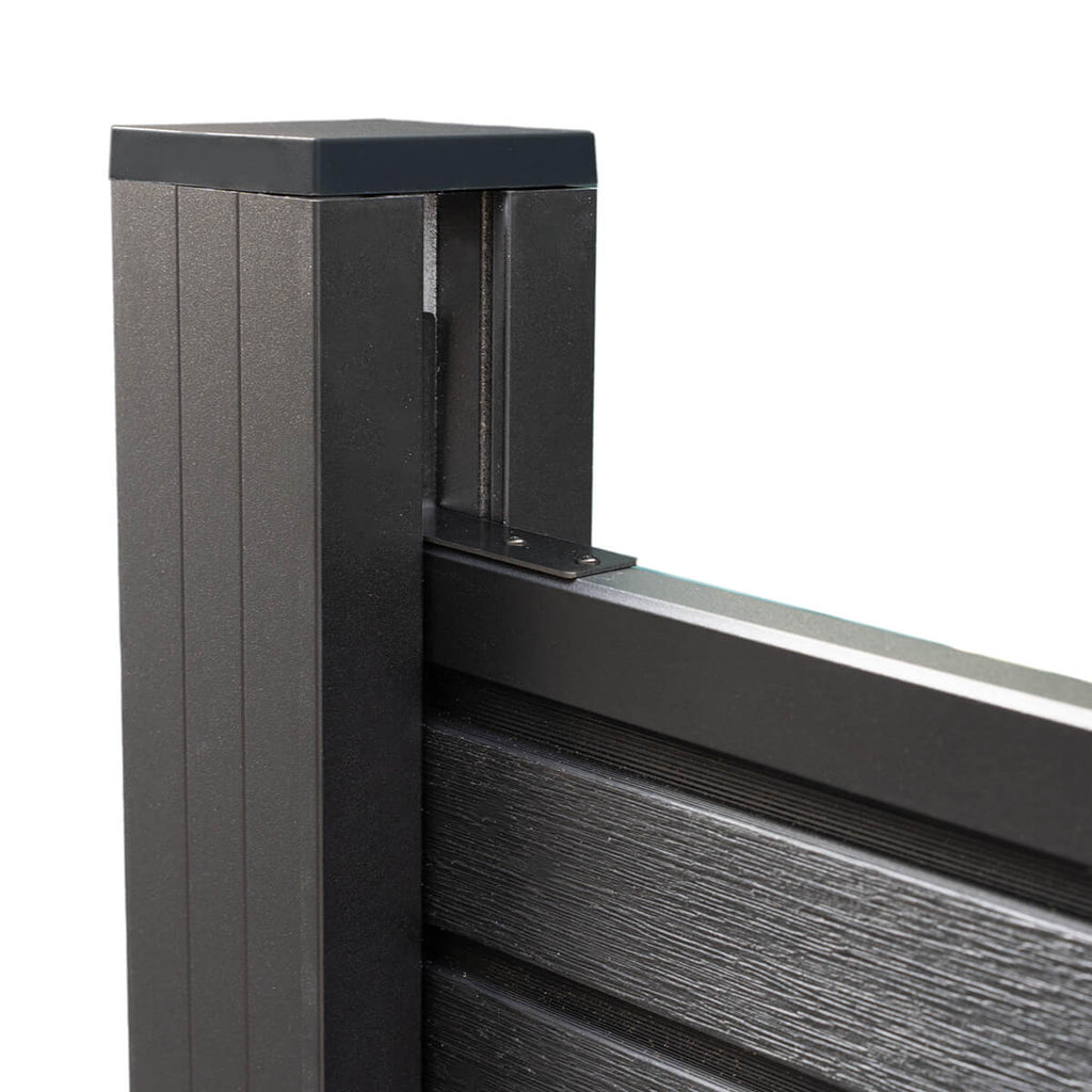 Composite Fence Post (slatted or plank styles)