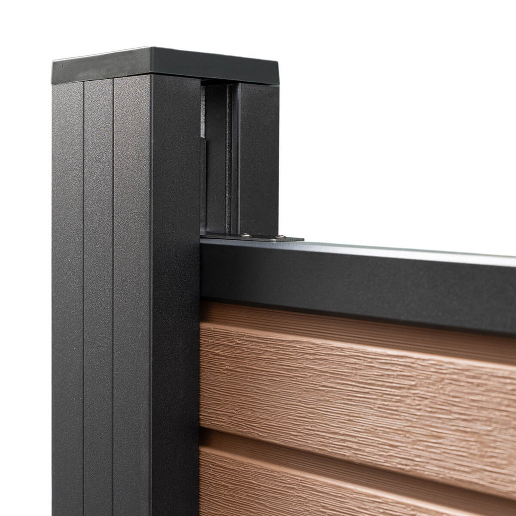 Composite Fence Post (slatted or plank styles)