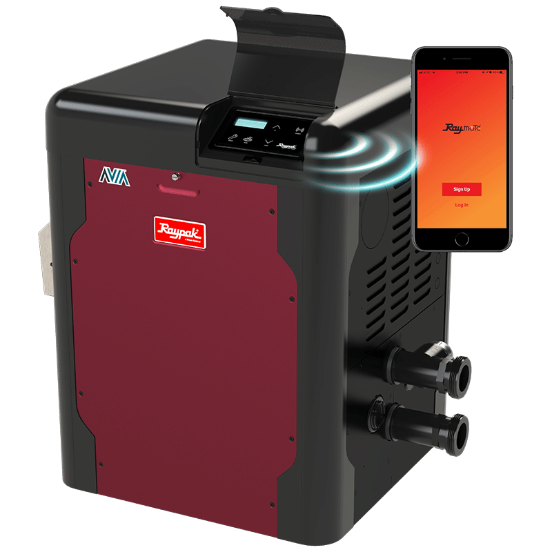 Chauffe-eau au gaz naturel AVIA avec échangeur de chaleur NiTek