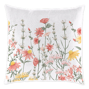 Local Flowers Outdoor Cushion - 18 x 18 in.
