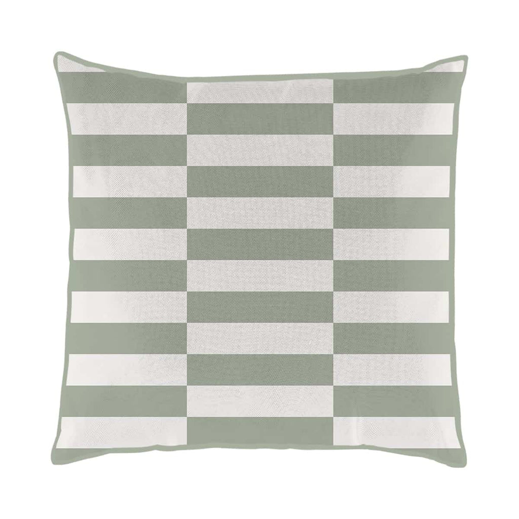 Coussin extérieur 18 x 18 po - Illusion sauge