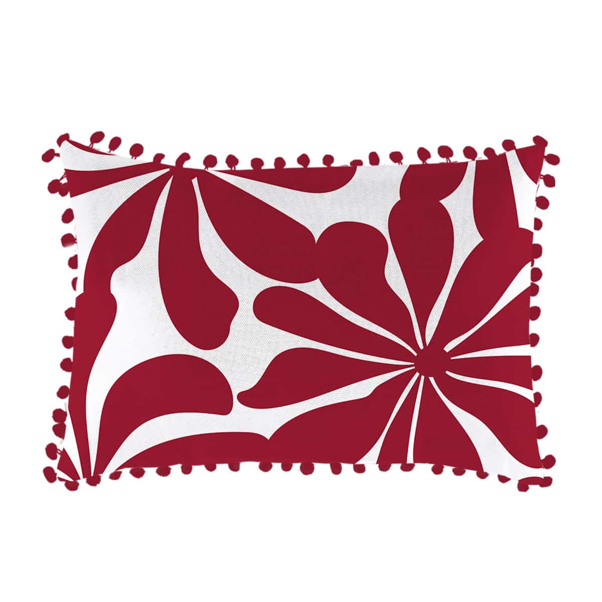 Pressed Petal Outdoor Cushion - 12 x 18 in.