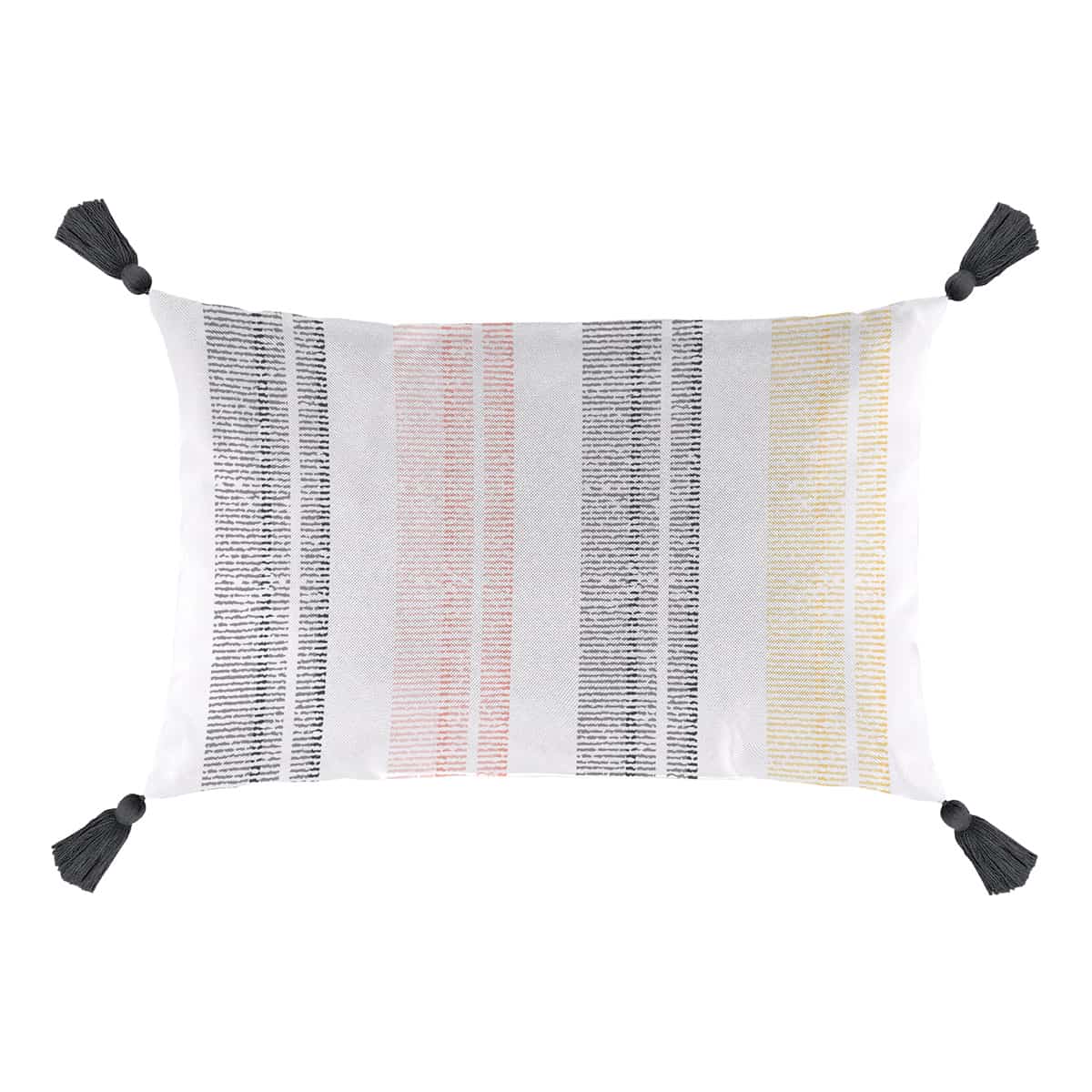 Wood Stripes Outdoor Cushion - 12 x 18 in.