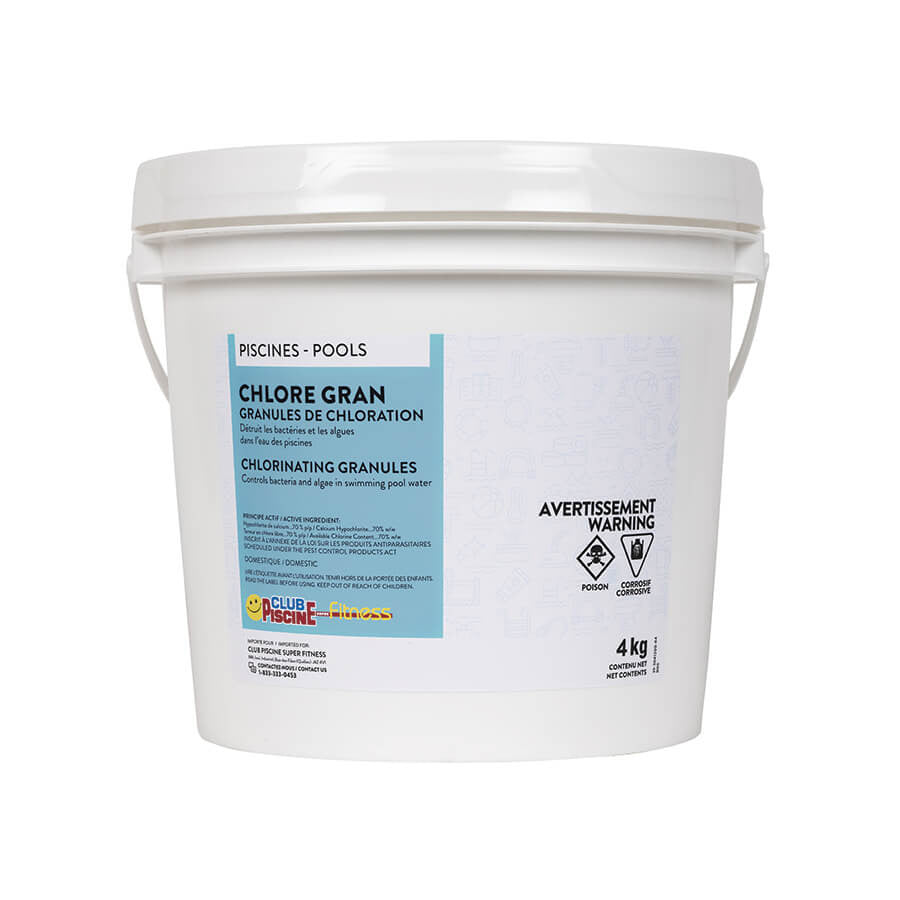 Granules de chloration - 4 kg