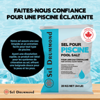 Sel pour piscine Drummond - 20 kg