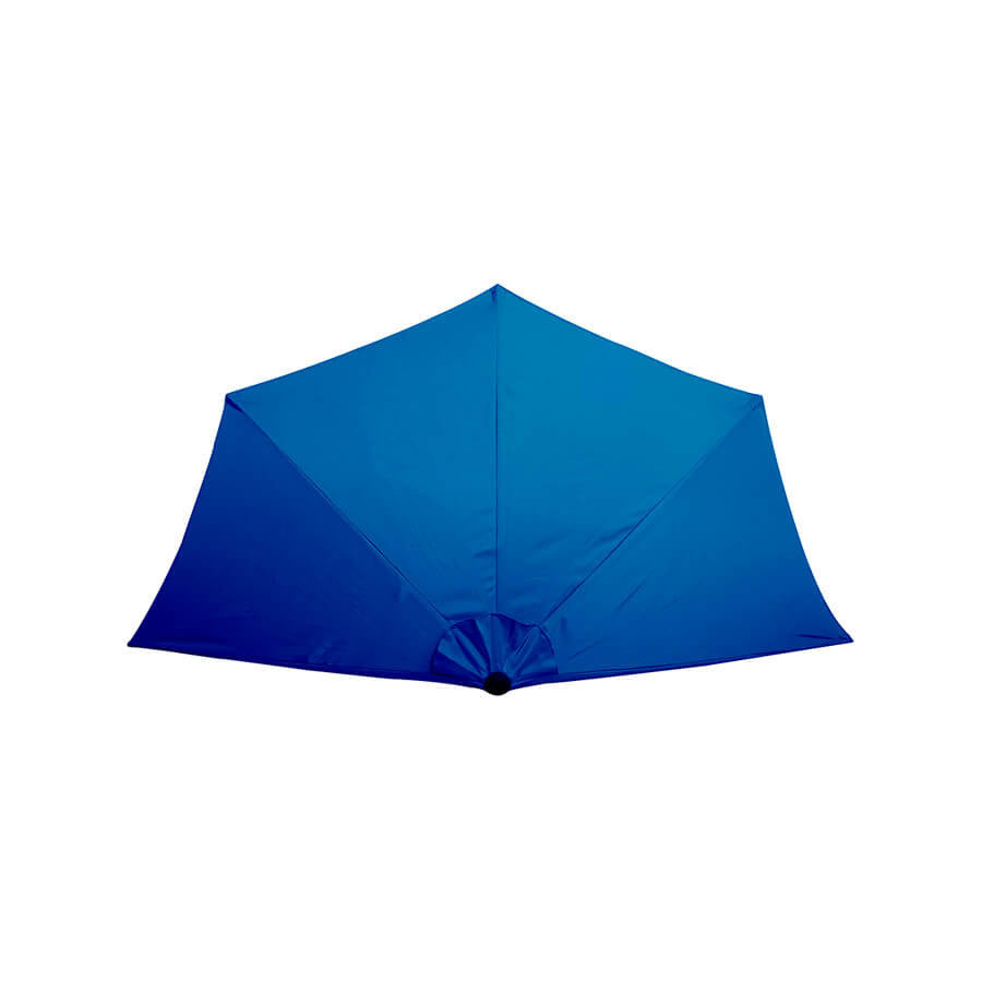 blue half patio umbrella Half Umbrella - 7.5 ft. (2.3m)