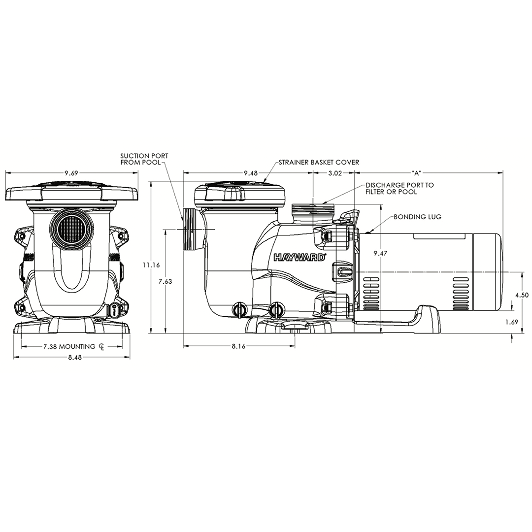 Pompe Max Flo XL pour piscine creusée