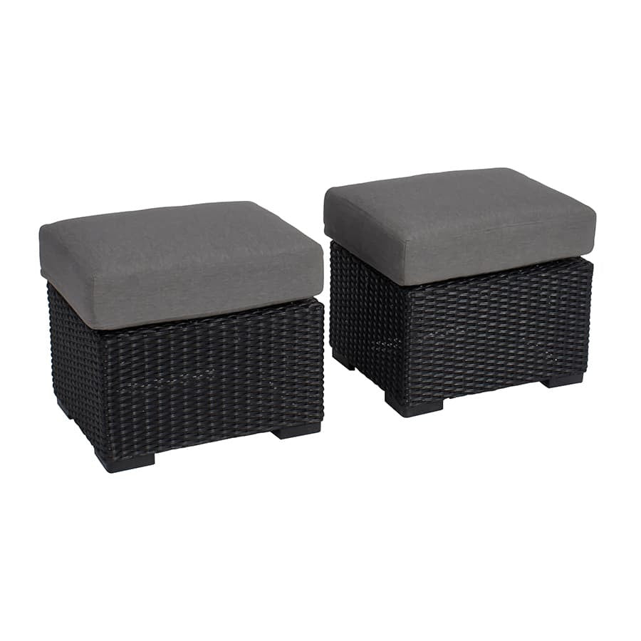 Mila Outdoor Ottoman - 2 pcs