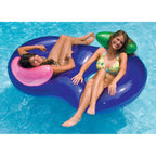 Side By Side Floating Double Inflatable Pool Ring