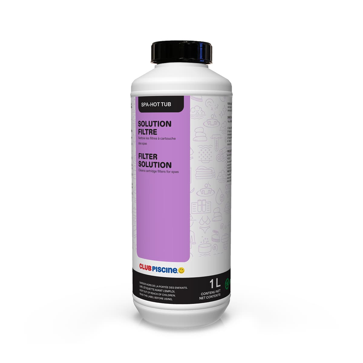 Hot Tub Cartridge Filter Cleaner - 1 L