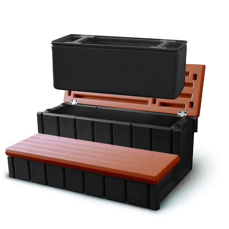 Spa Step with Storage