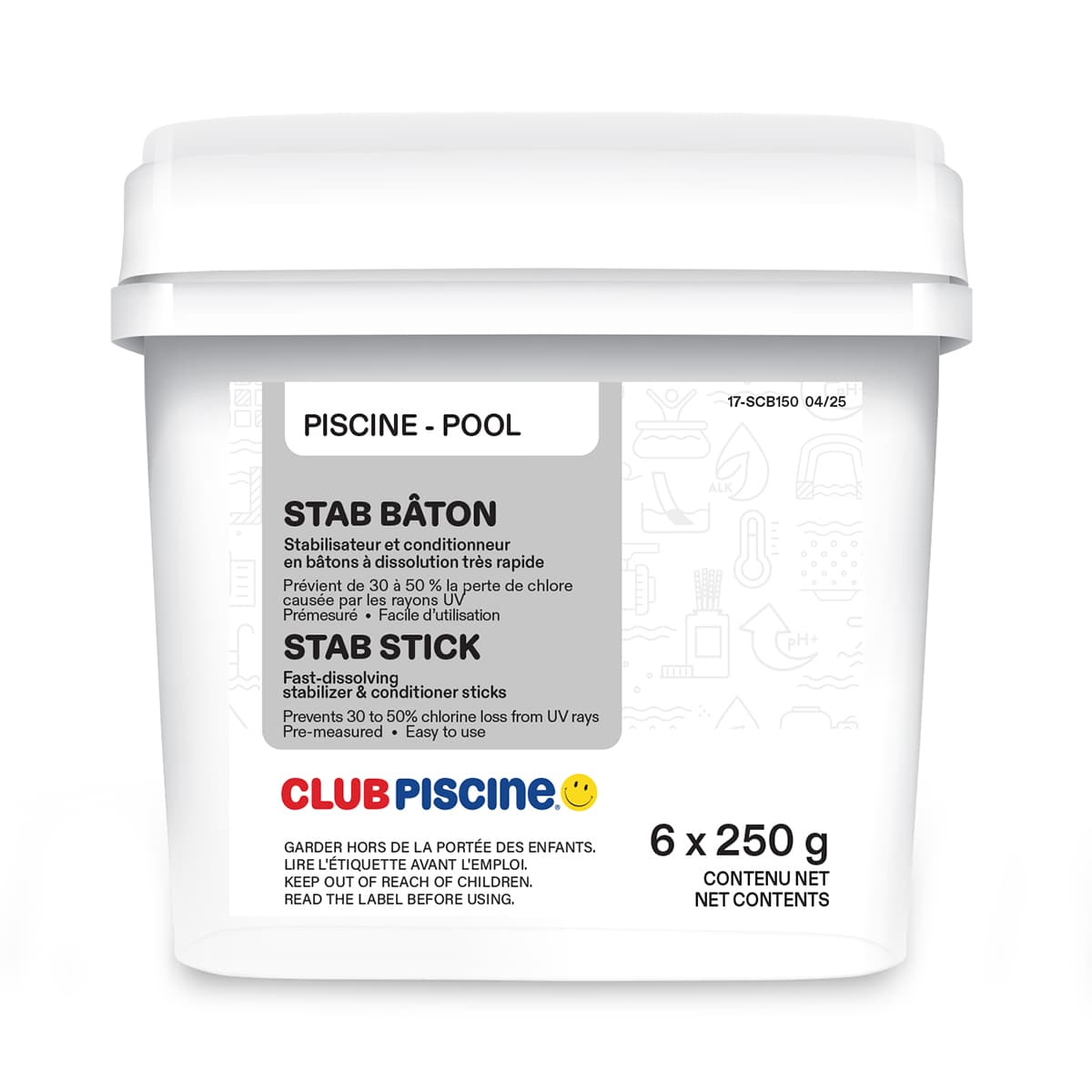 Stabilisateur en bâtonnets - 1,5 kg