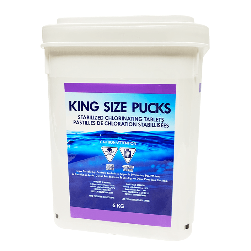 Rondelles de chlore stabilisées - 6 kg