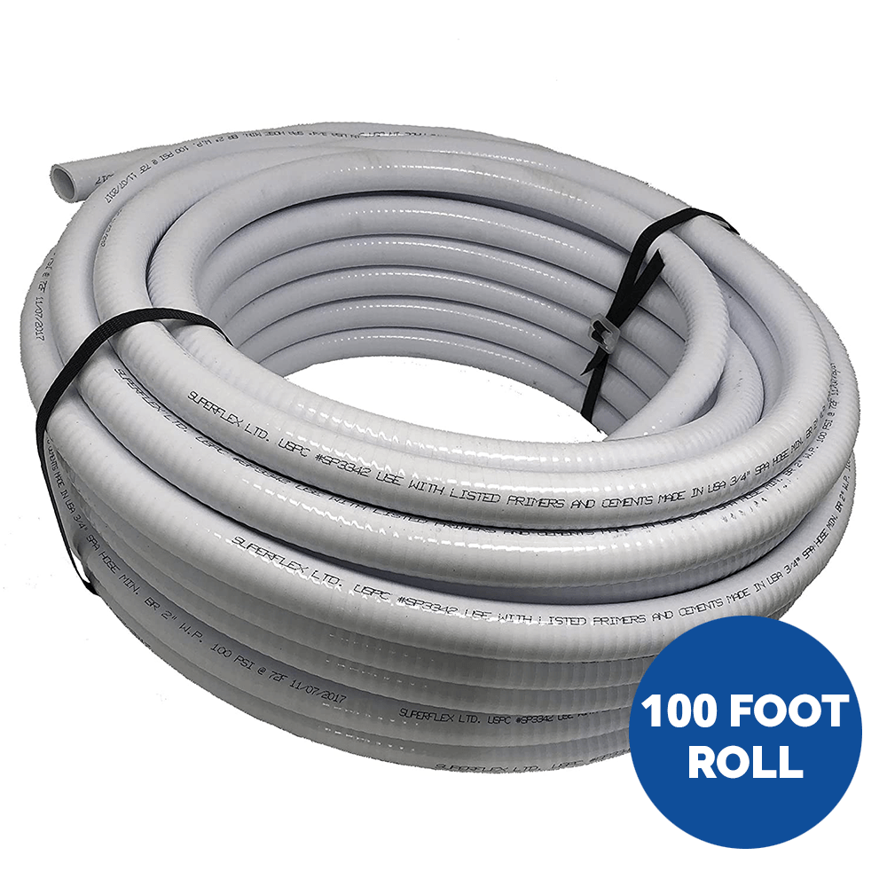 Tuyau SuperFlex en bobine - 100 pi x 2 po