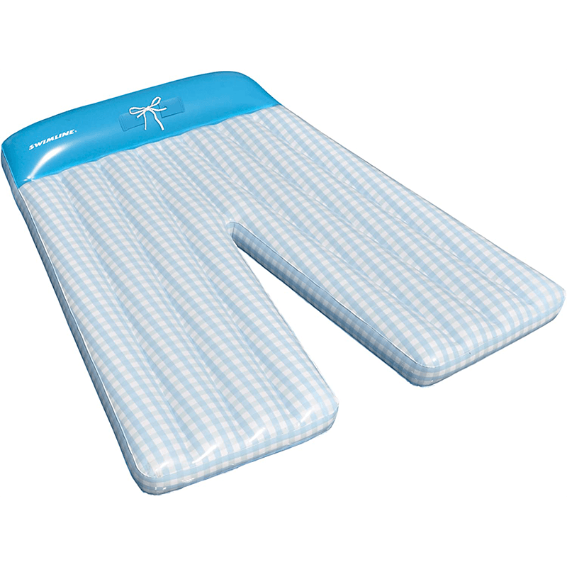 Matelas gonflable short de bain - 2 places