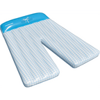 Matelas gonflable short de bain - 2 places