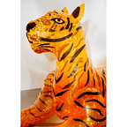 Gonflable tigre géant à paillettes