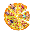 Matelas gonflable point de pizza