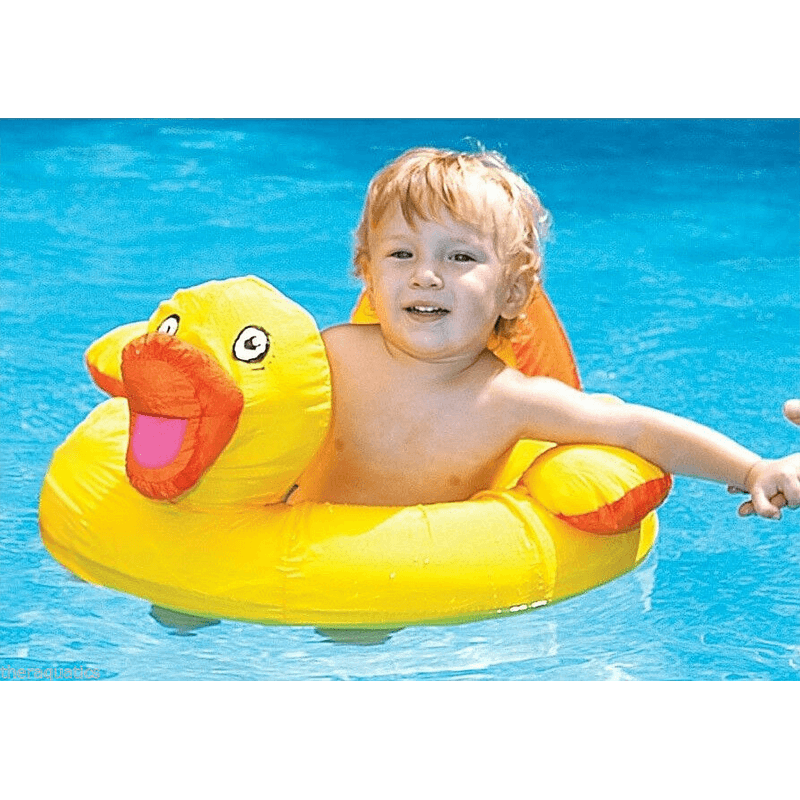 SkillSchool Ducky with Baby Seat Pool Float