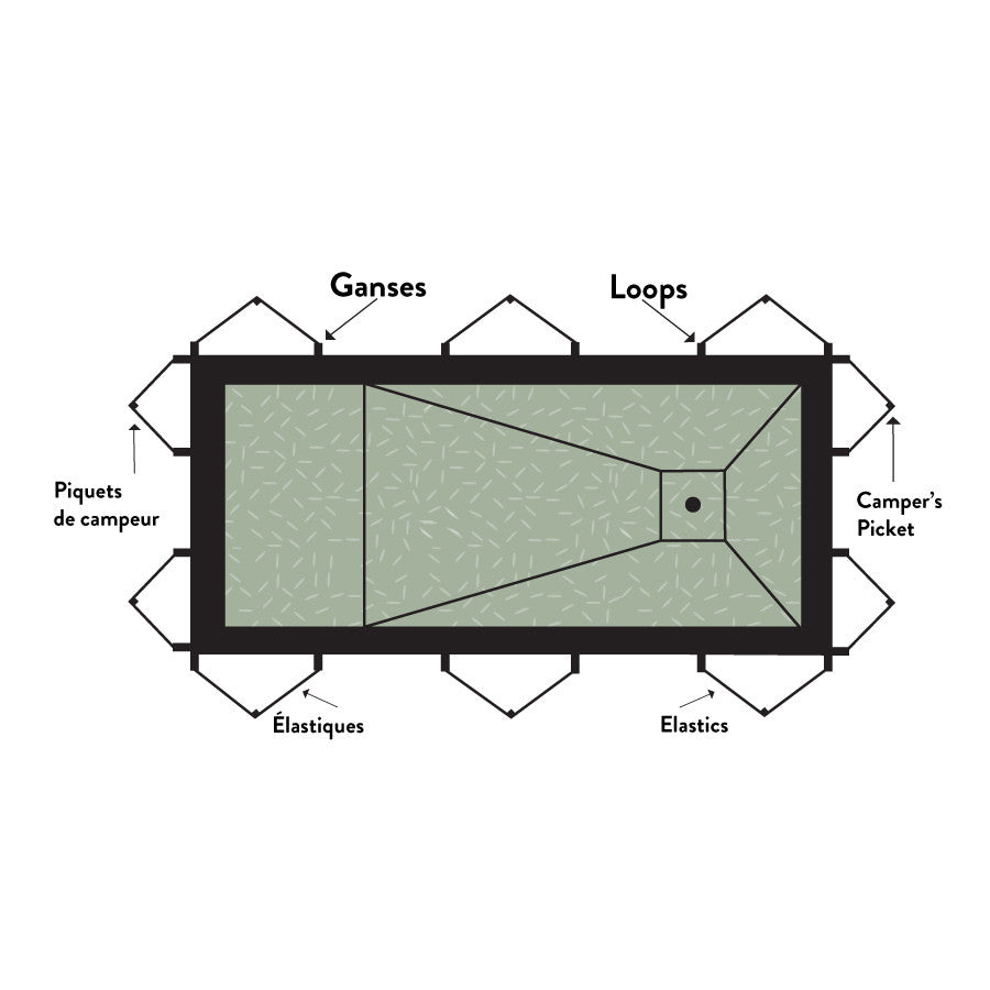 Elastic System for Inground Pool