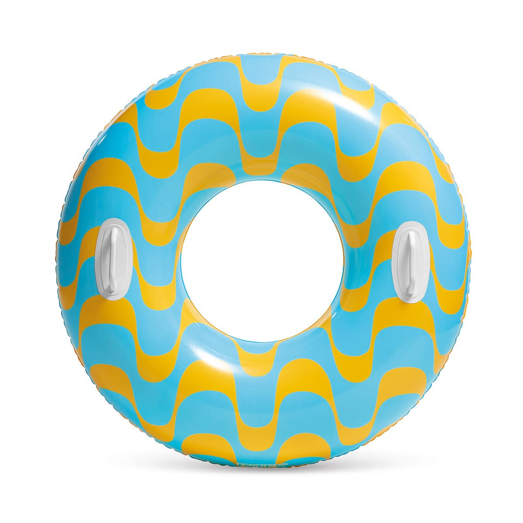 Wavy Pattern Inflatable Swim Ring (2 colors available)