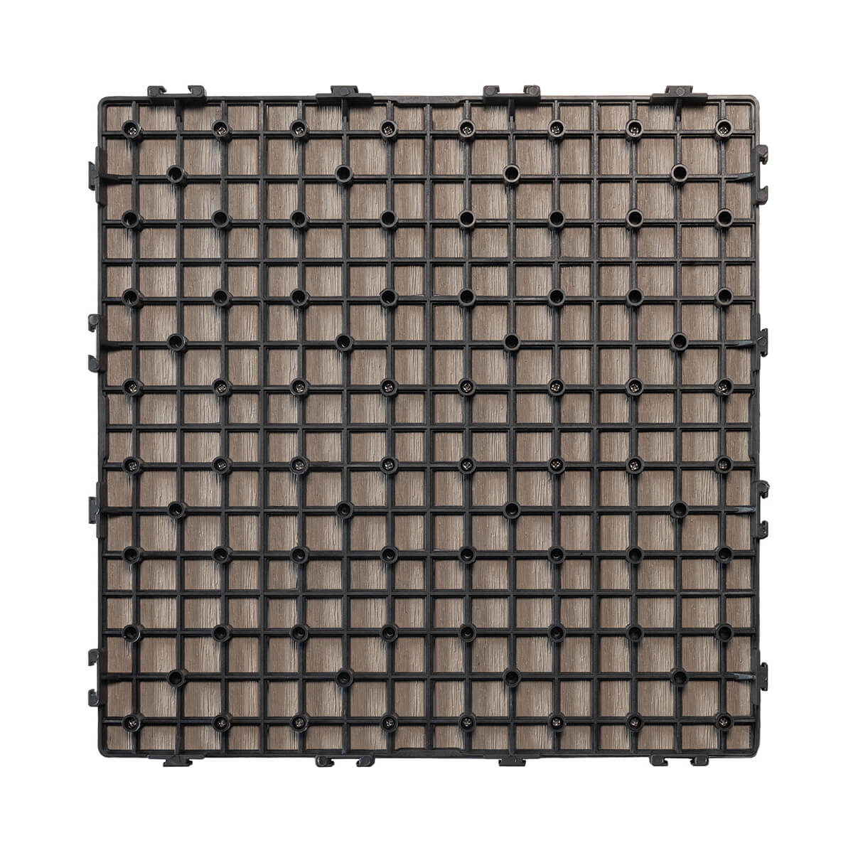 Tuile de terrasse en composite - 12 x 12 po