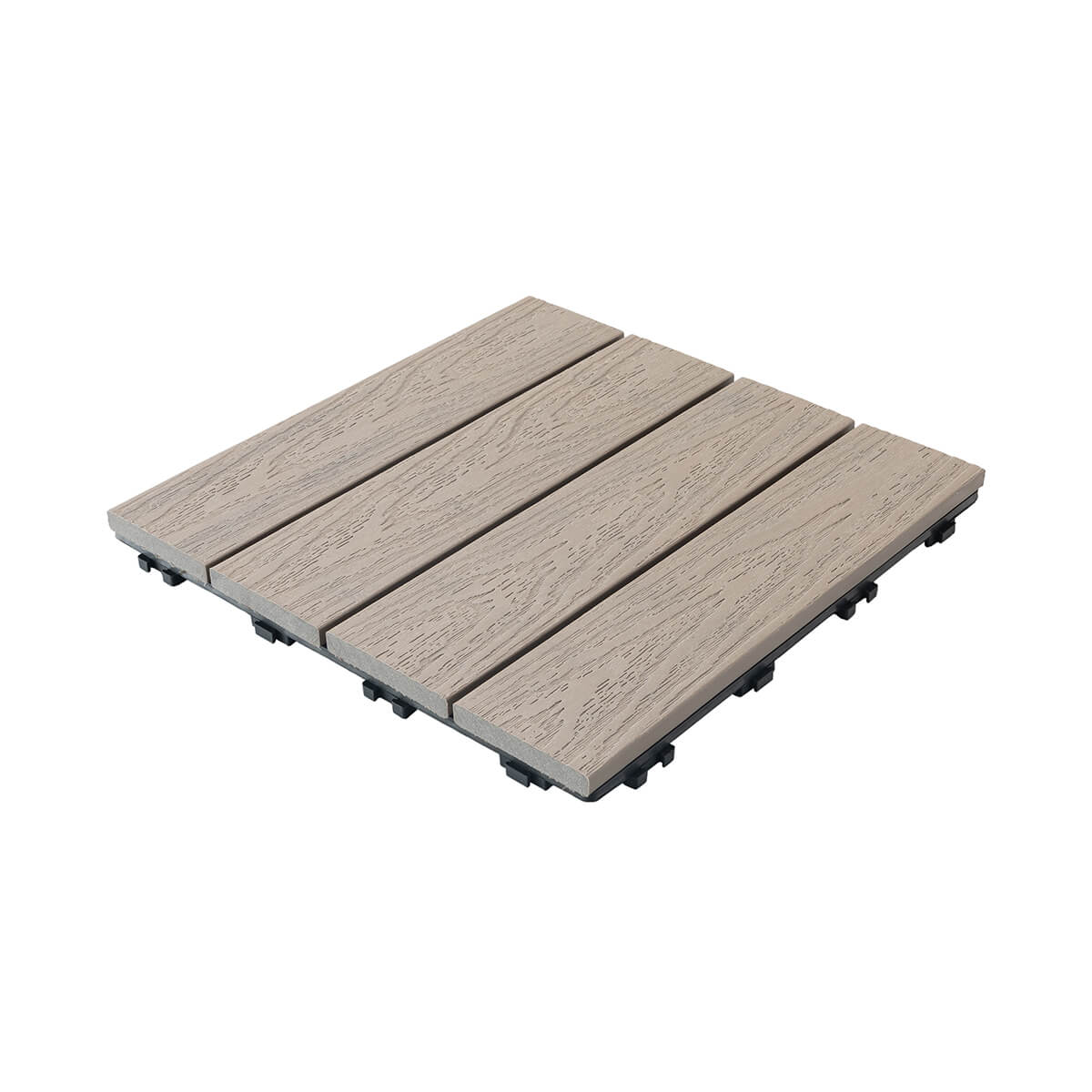 Tuile de terrasse en composite - 12 x 12 po